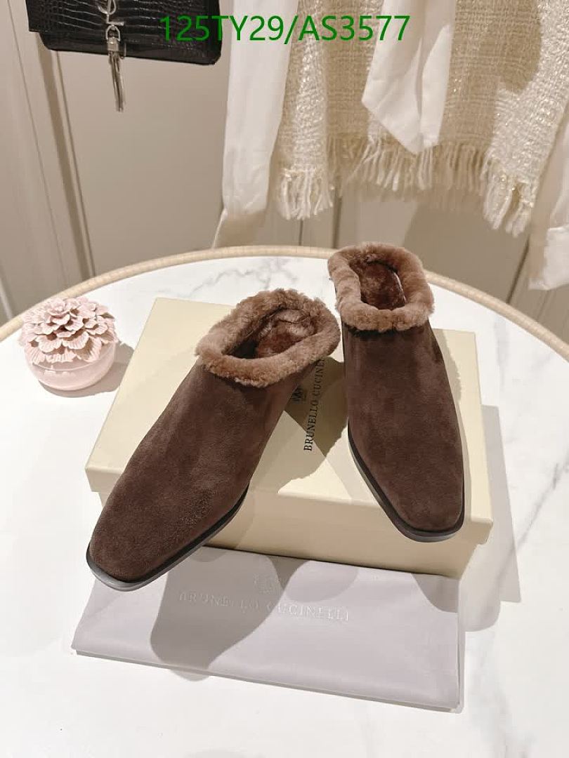 Brunello Cucinelli-Women Shoes Code: AS3577 $: 125USD