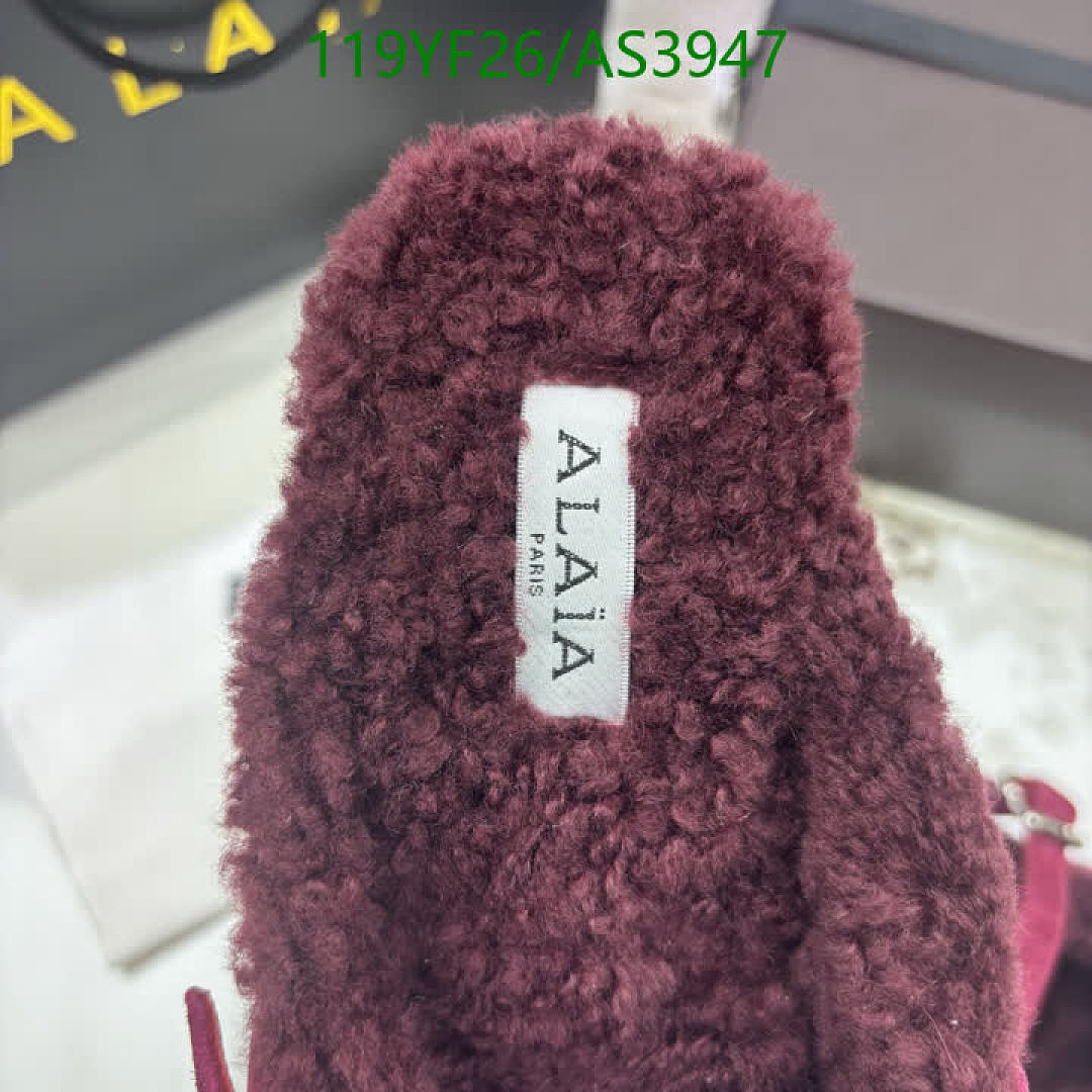 Alaia-Women Shoes Code: AS3947 $: 119USD