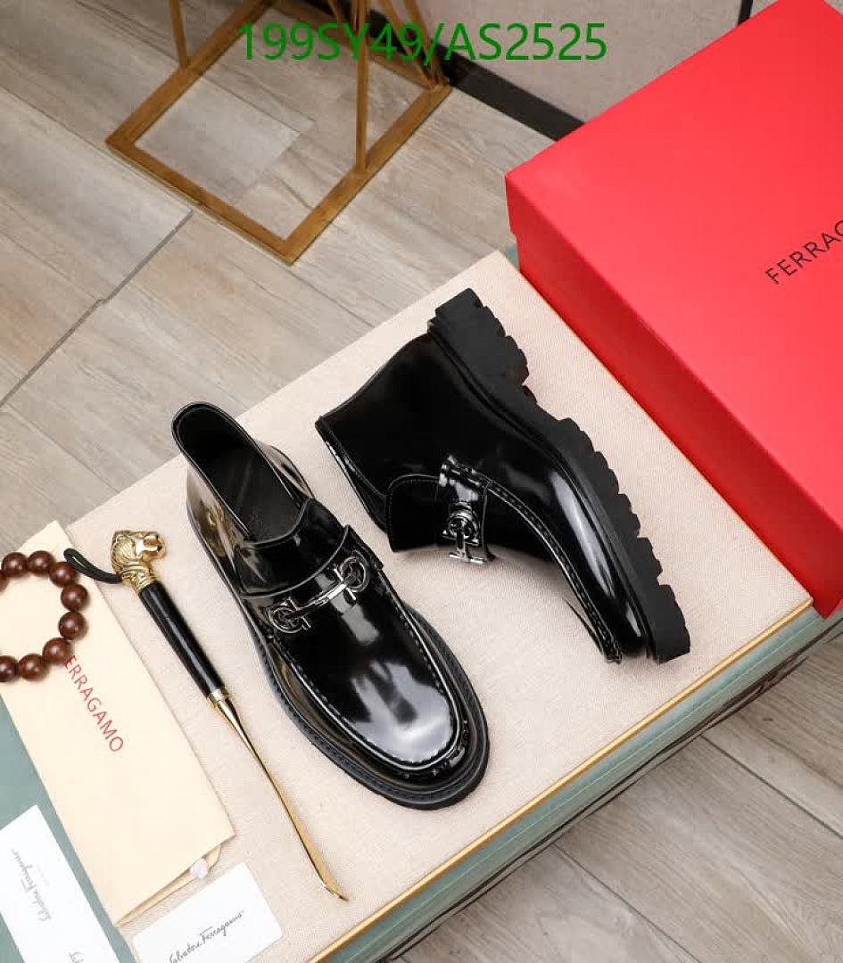 Ferragamo-Men shoes Code: AS2525 $: 199USD