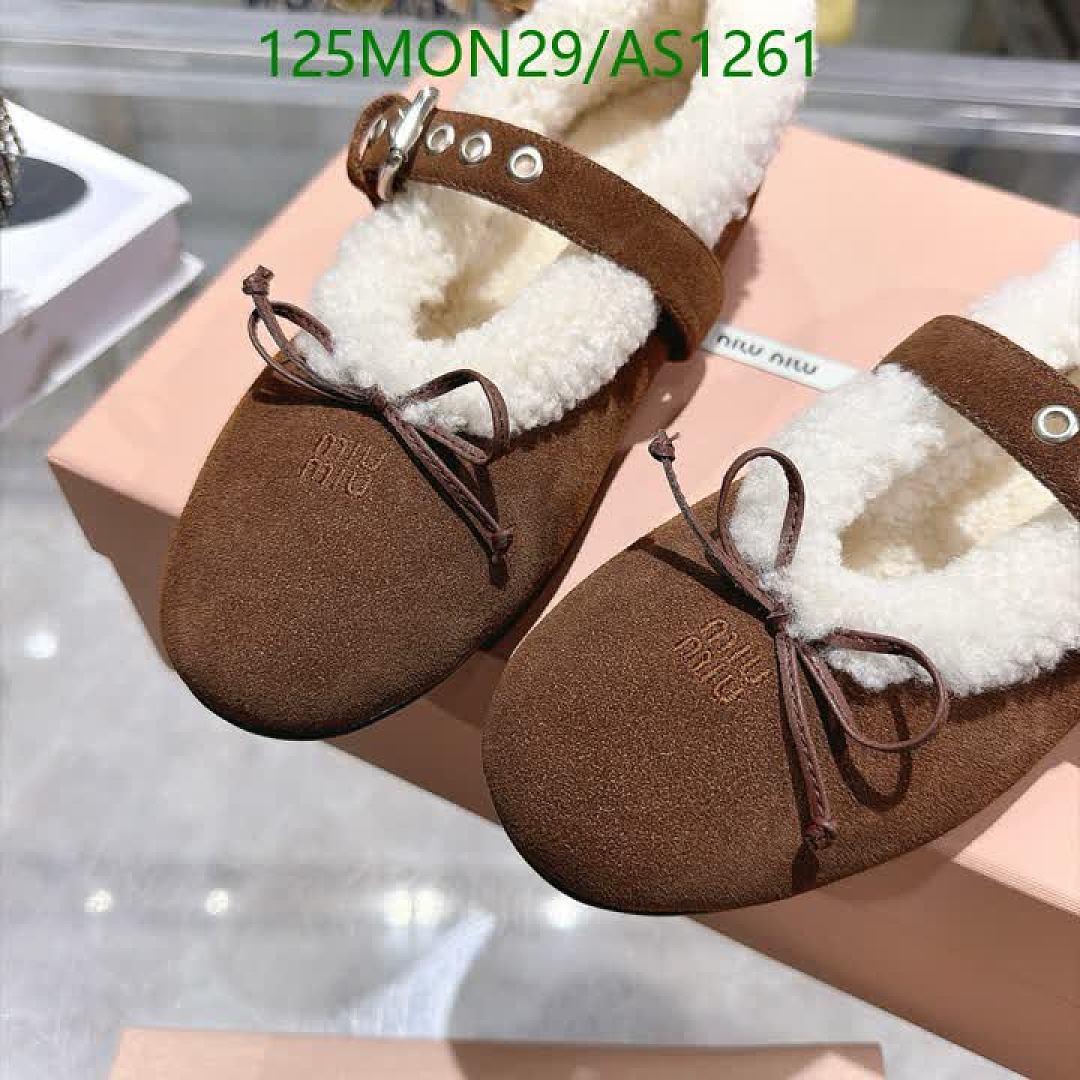 Miu Miu-Women Shoes Code: AS1261 $: 125USD
