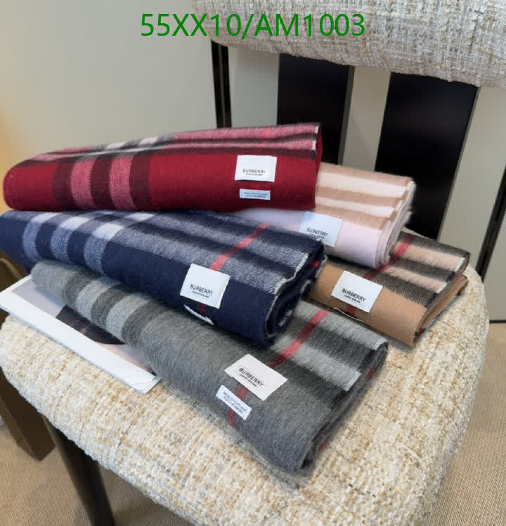 Burberry-Scarves Code: AM1003 $: 55USD