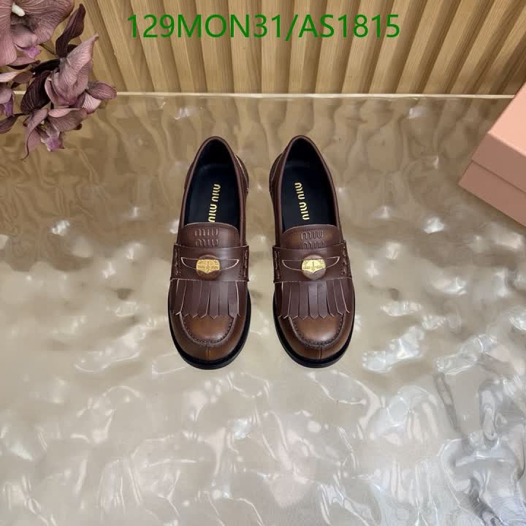 Miu Miu-Women Shoes Code: AS1815 $: 129USD