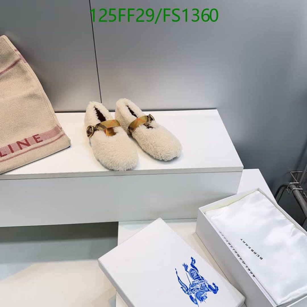 Burberry-Women Shoes Code: FS1360 $: 125USD