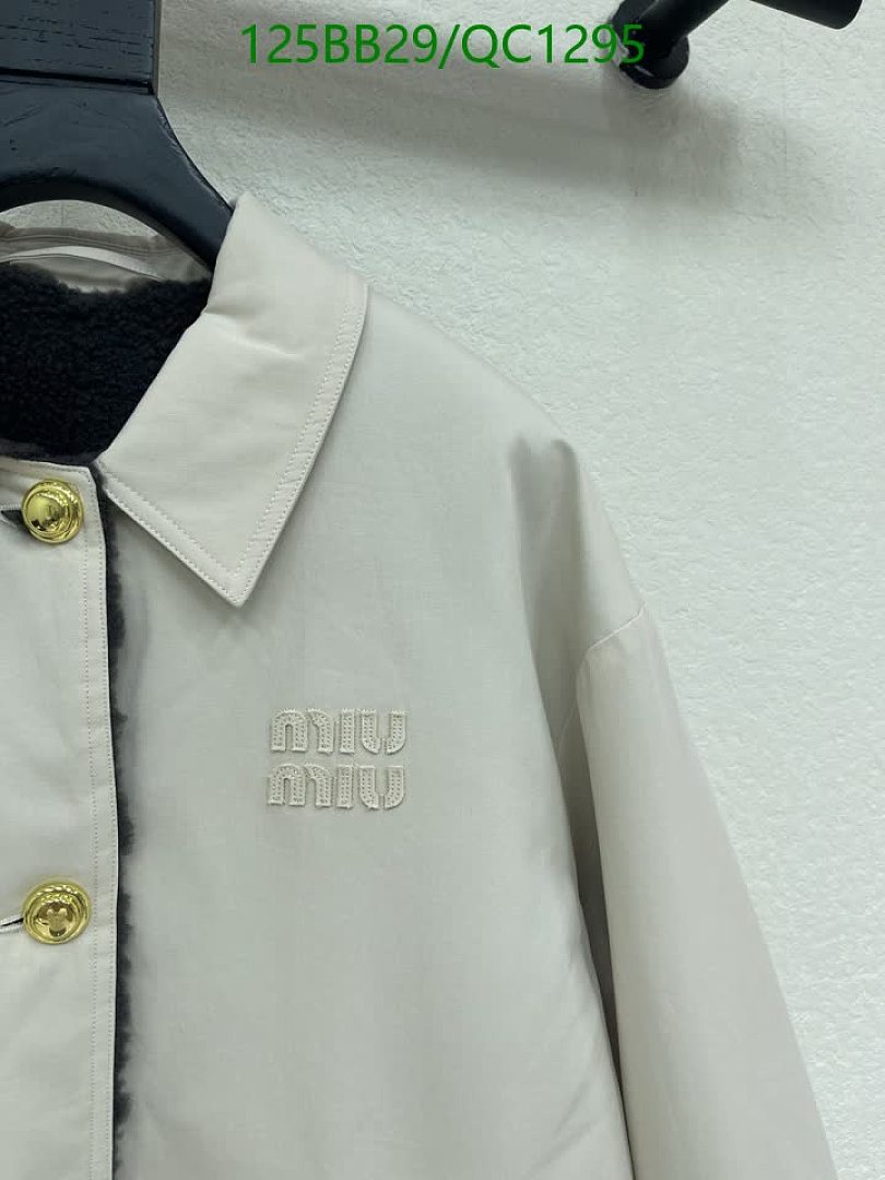 Miu Miu-Clothing Code: QC1295 $: 125USD