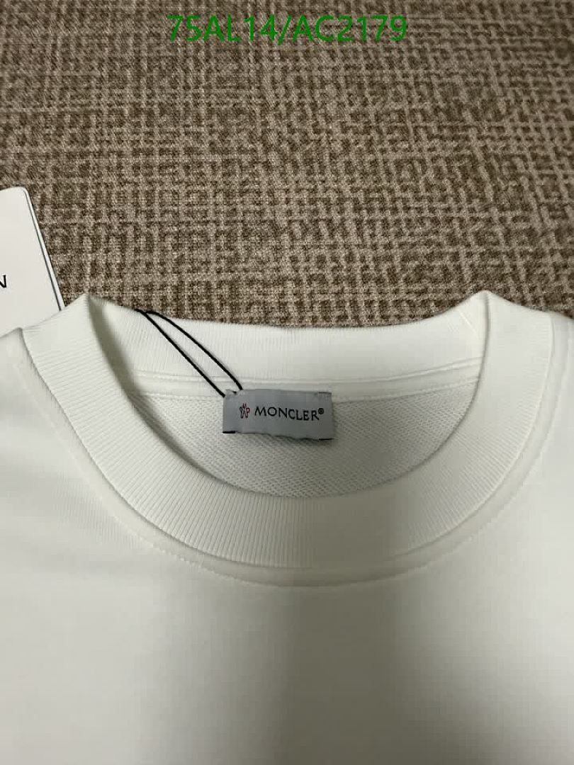 Moncler-Clothing Code: AC2179 $: 75USD