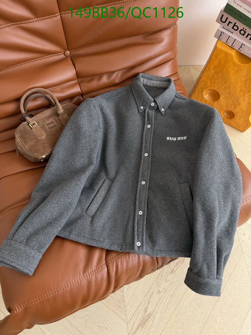 Miu Miu-Clothing Code: QC1126 $: 149USD