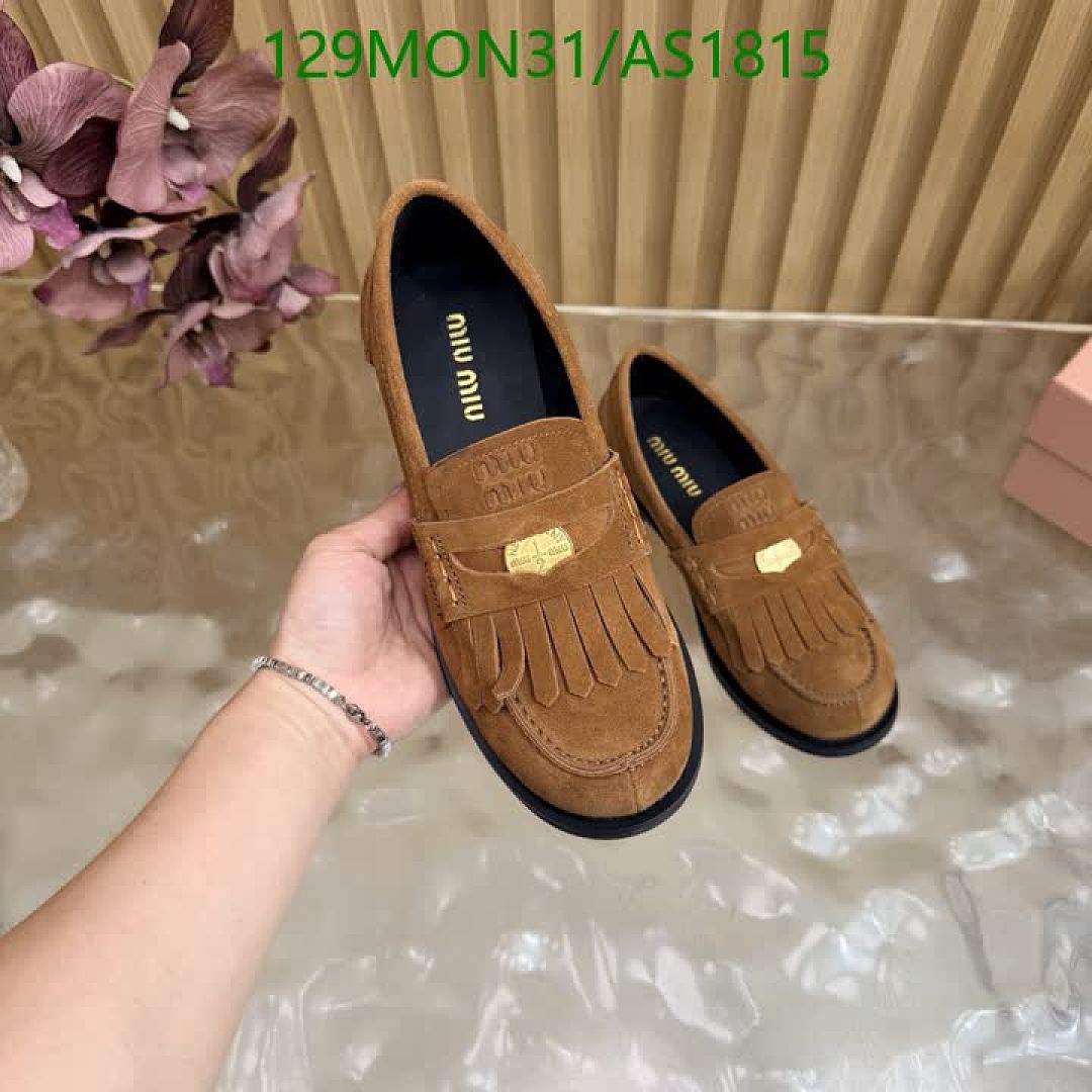 Miu Miu-Women Shoes Code: AS1815 $: 129USD