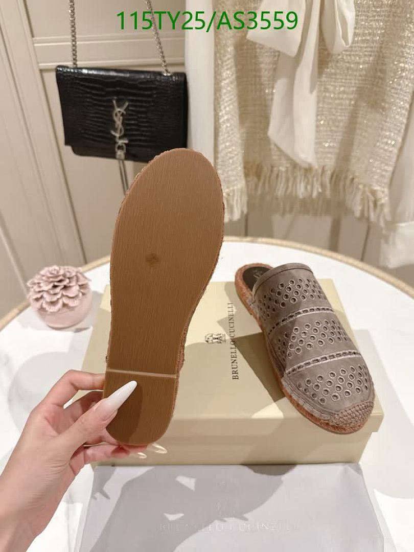Brunello Cucinelli-Women Shoes Code: AS3559 $: 115USD