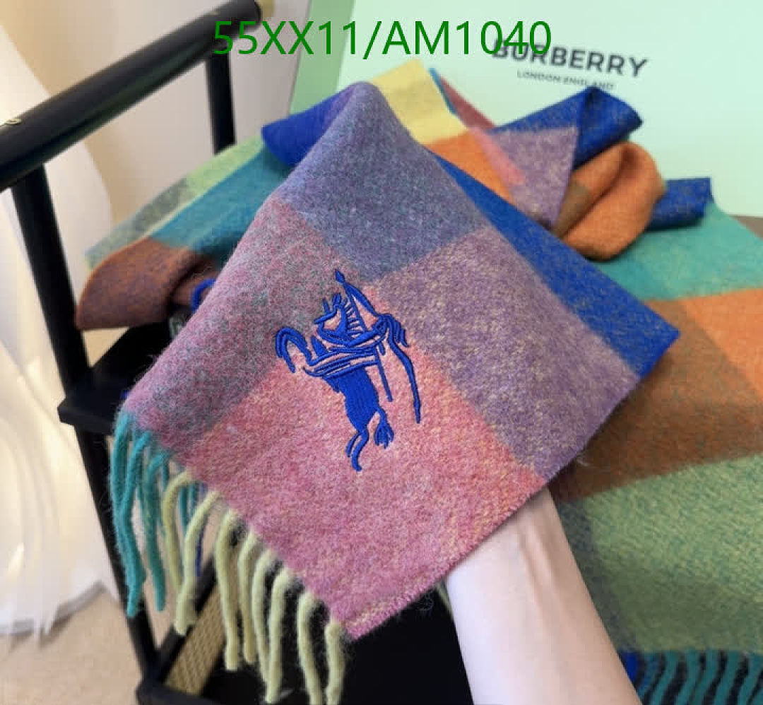 Burberry-Scarves Code: AM1040 $: 55USD