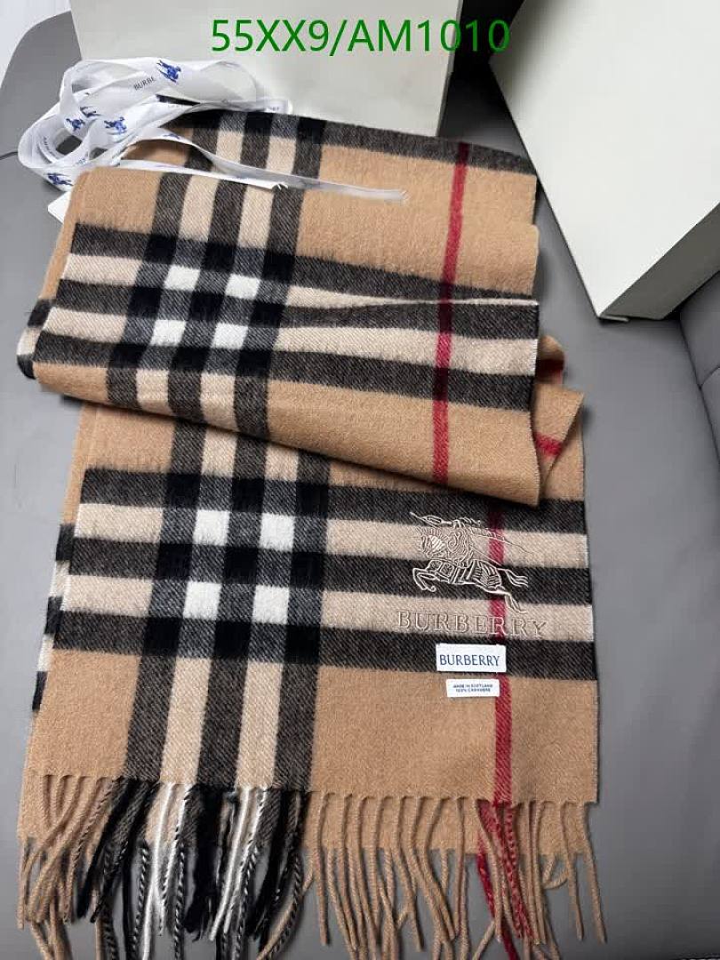 Burberry-Scarves Code: AM1010 $: 55USD