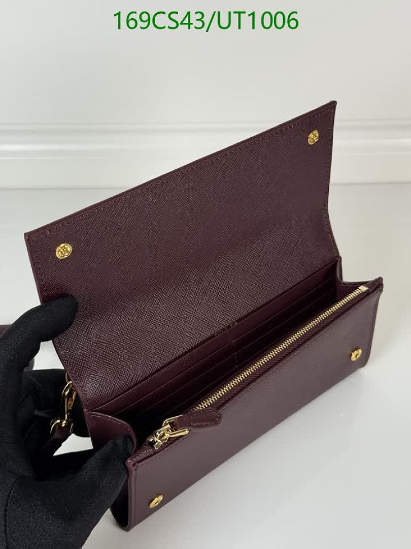 Prada-WalletsMirror Quality Code: UT1006 $: 169USD