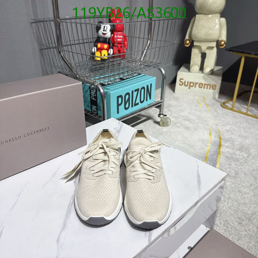Brunello Cucinelli-Men shoes Code: AS3600 $: 119USD