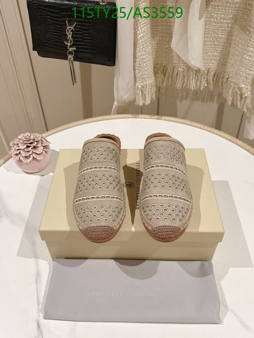 Brunello Cucinelli-Women Shoes Code: AS3559 $: 115USD