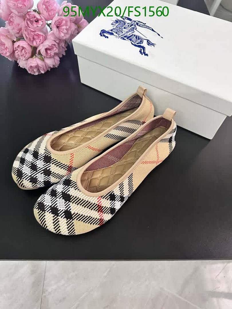 Burberry-Women Shoes Code: FS1560 $: 95USD