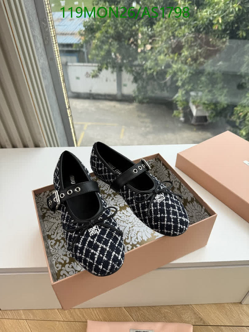 Miu Miu-Women Shoes Code: AS1798 $: 119USD