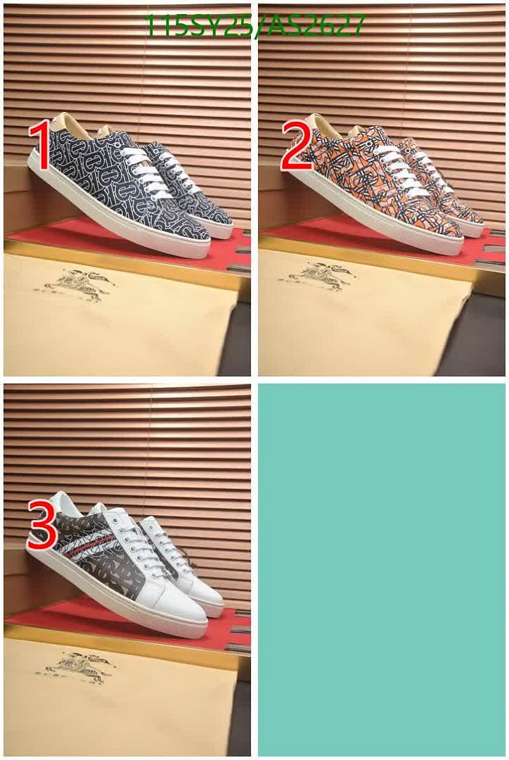 Burberry-Men shoes Code: AS2627 $: 115USD