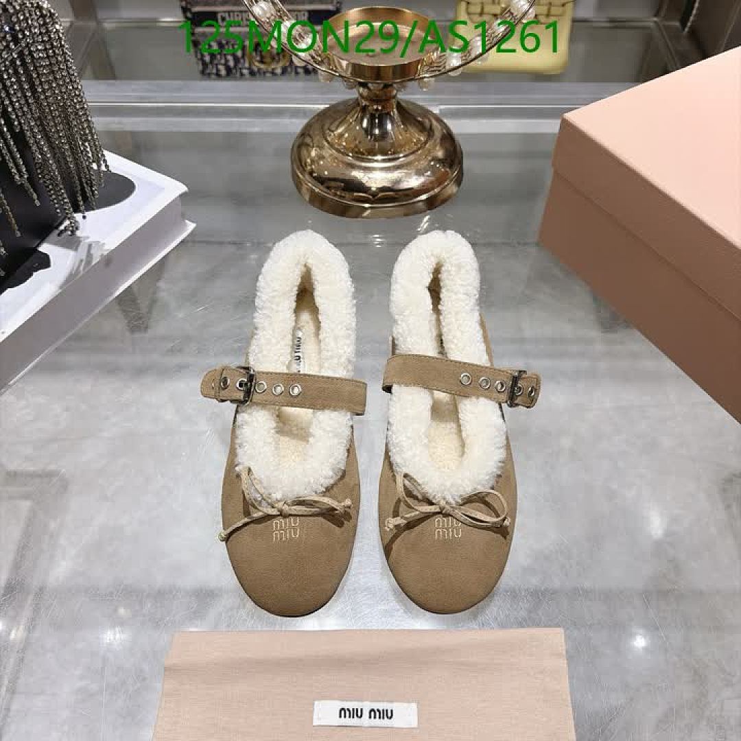 Miu Miu-Women Shoes Code: AS1261 $: 125USD