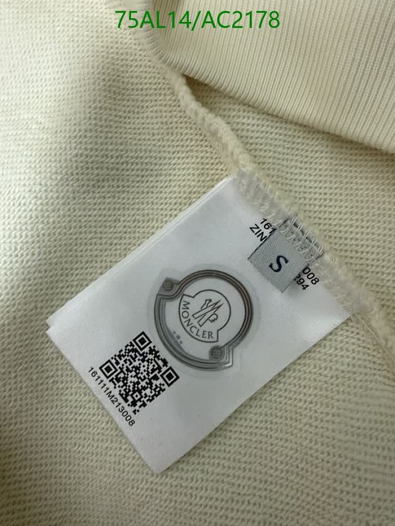 Moncler-Clothing Code: AC2178 $: 75USD