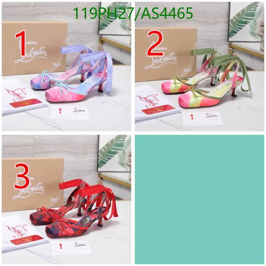 Christian Louboutin-Women Shoes Code: AS4465 $: 119USD