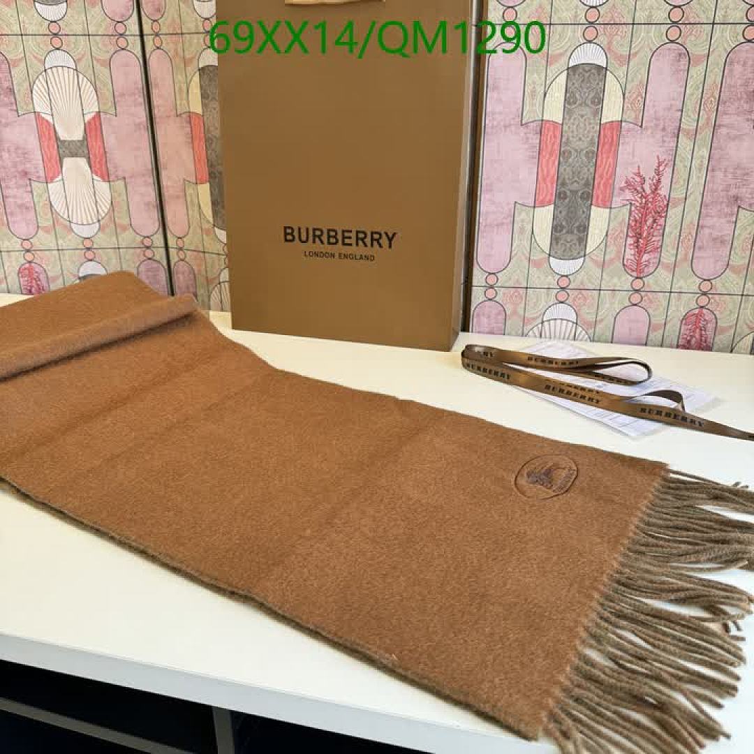 Burberry-Scarves Code: QM1290 $: 69USD
