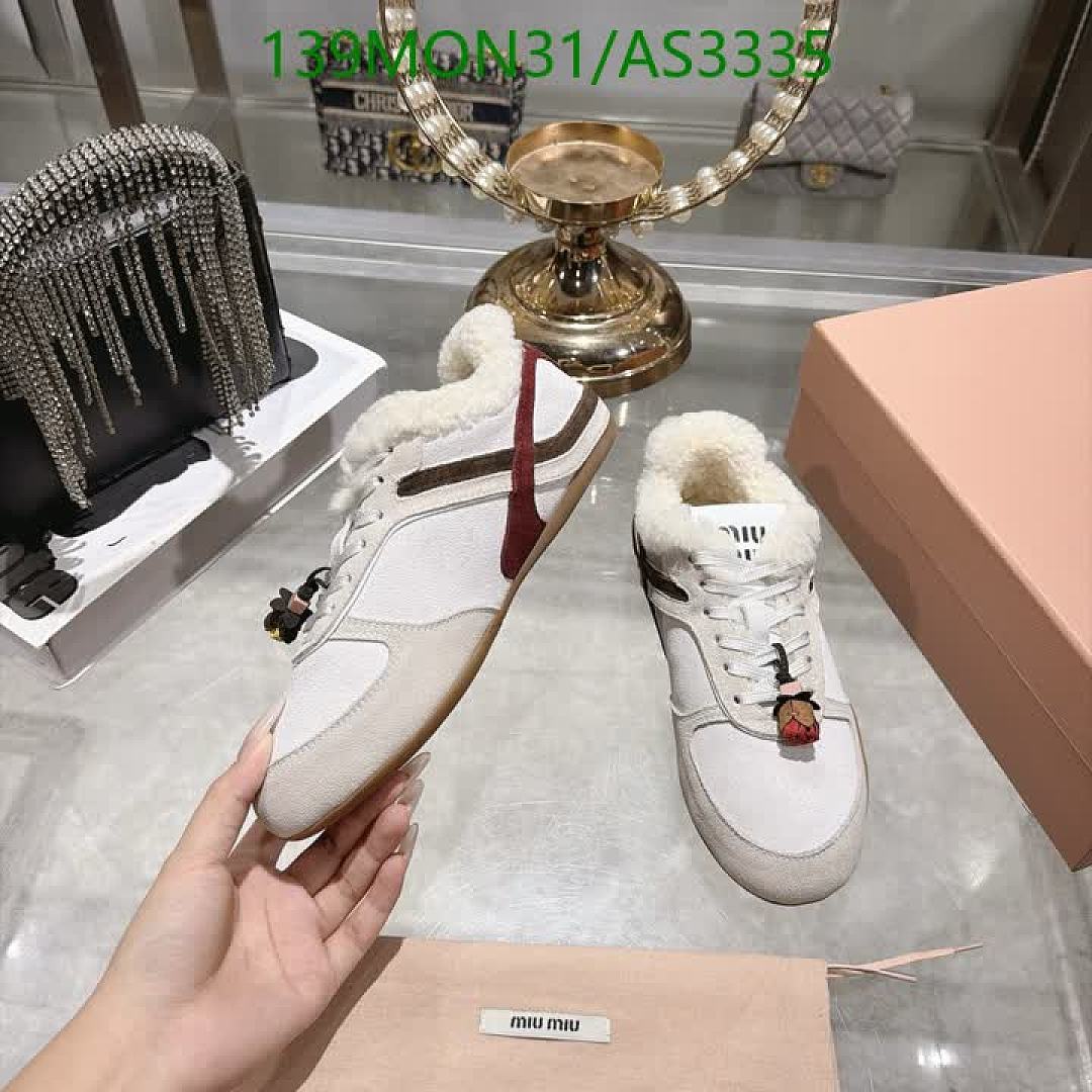 Miu Miu-Women Shoes Code: AS3335 $: 139USD