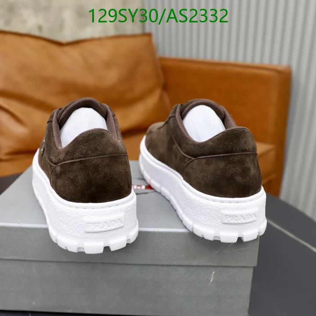 Prada-Men shoes Code: AS2332 $: 129USD