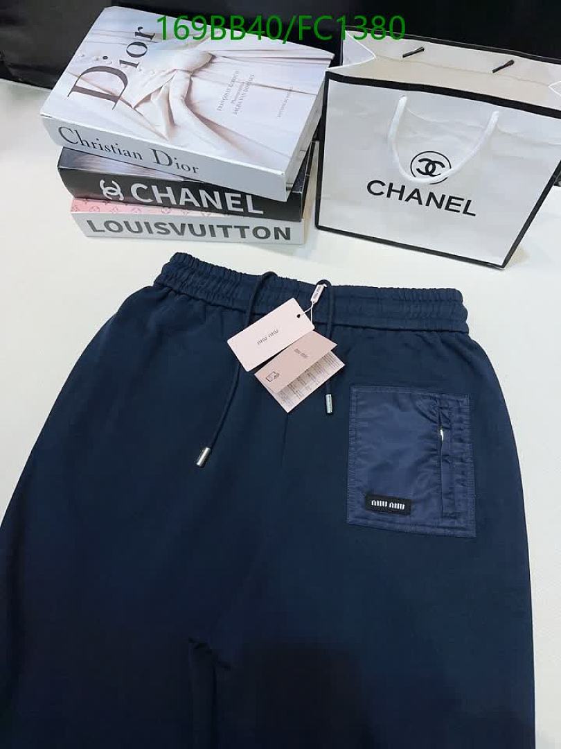 Miu Miu-Clothing Code: FC1380 $: 169USD
