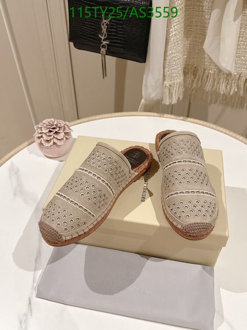 Brunello Cucinelli-Women Shoes Code: AS3559 $: 115USD