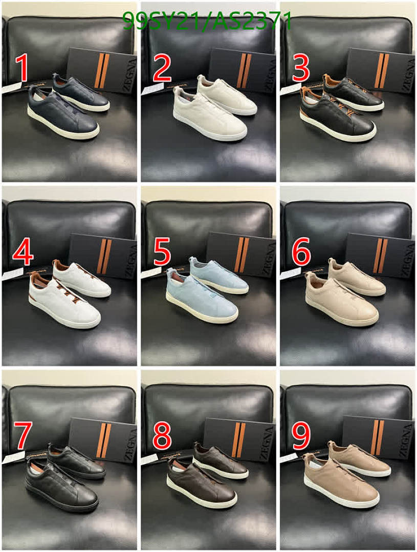 Zegna-Men shoes Code: AS2371 $: 99USD