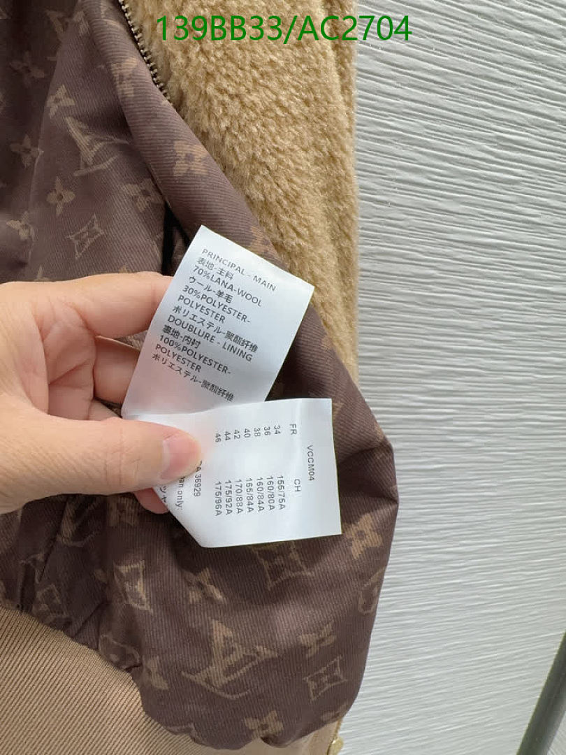 LV-Clothing Code: AC2704 $: 139USD