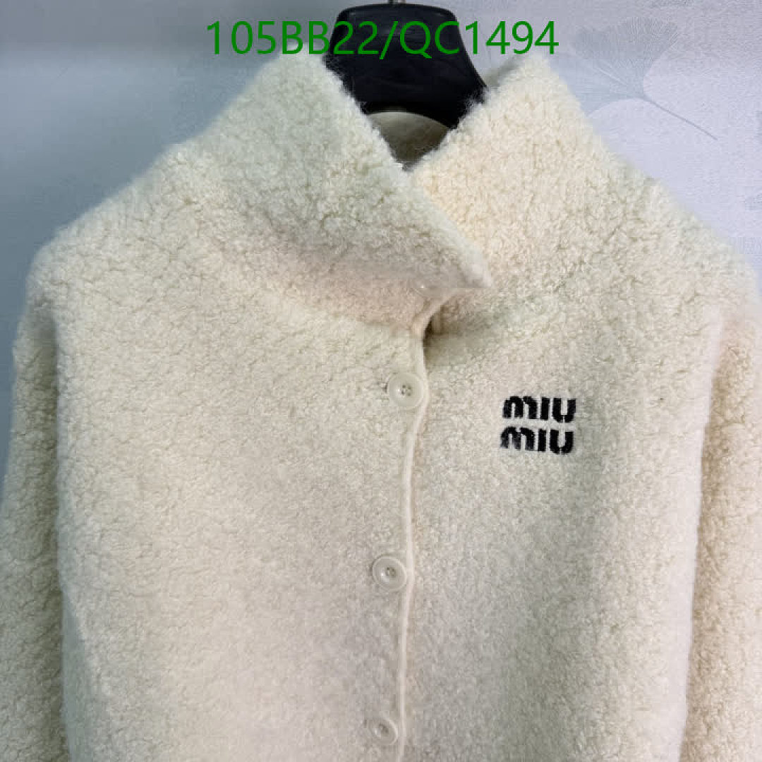 Miu Miu-Clothing Code: QC1494 $: 105USD