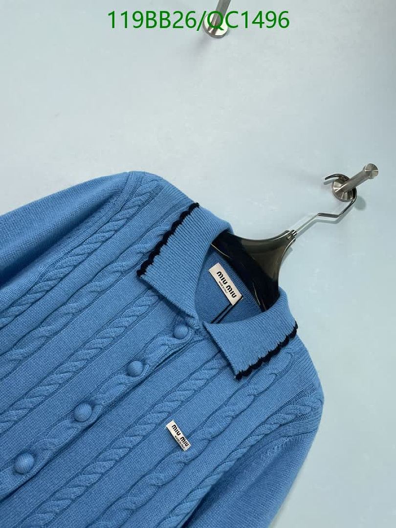 Miu Miu-Clothing Code: QC1496 $: 119USD