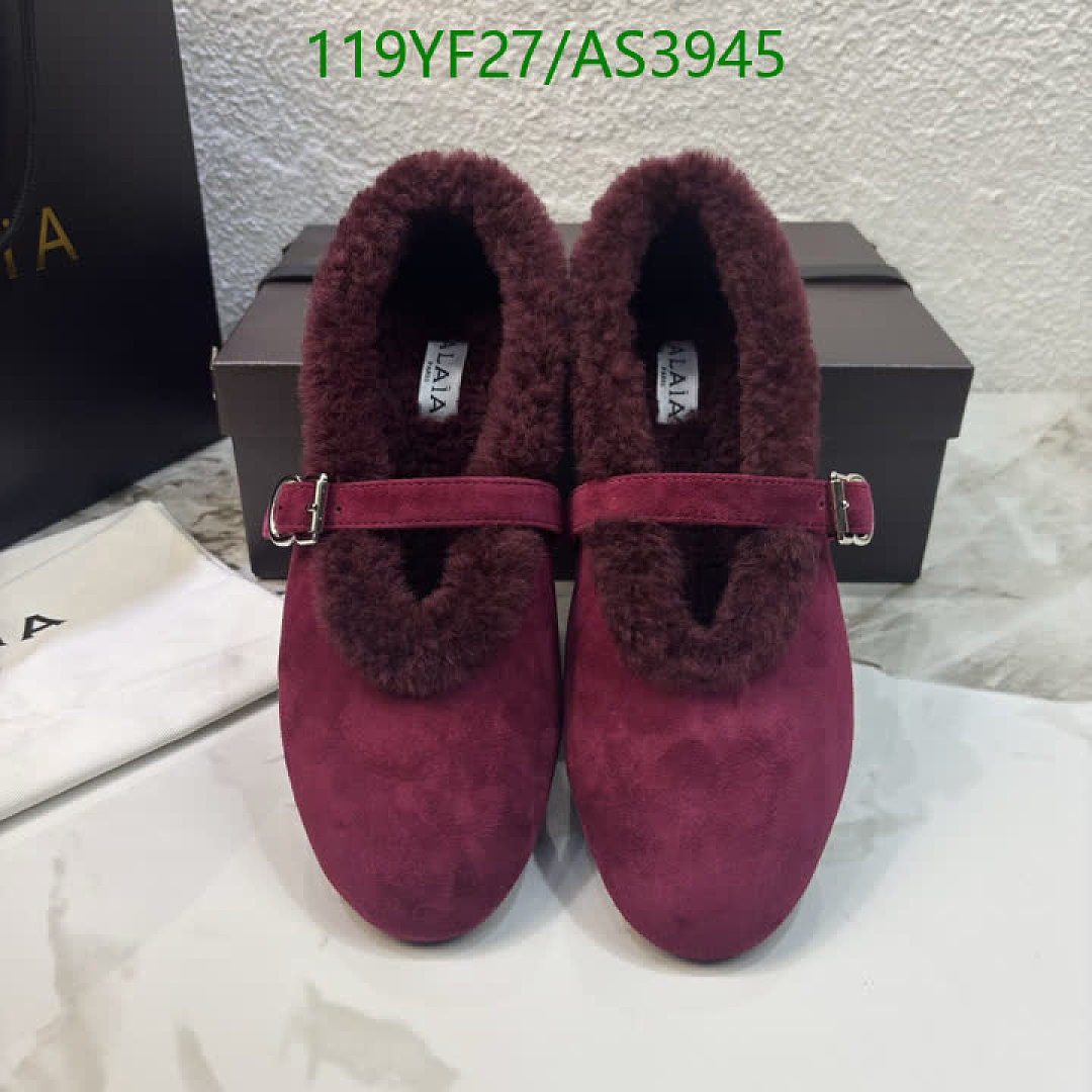 Alaia-Women Shoes Code: AS3945 $: 119USD