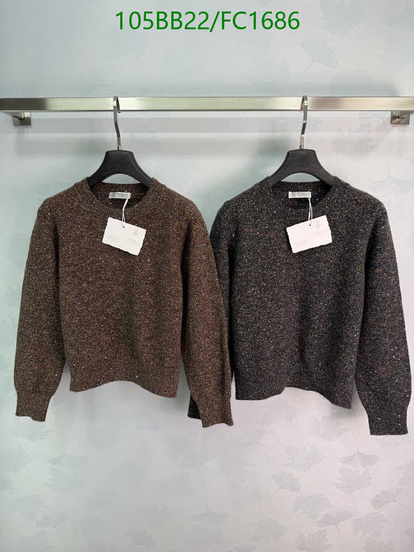 Brunello Cucinelli-Clothing Code: FC1686 $: 105USD