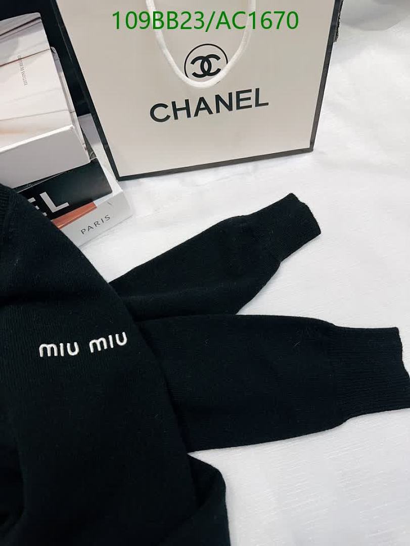 Miu Miu-Clothing Code: AC1670 $: 109USD