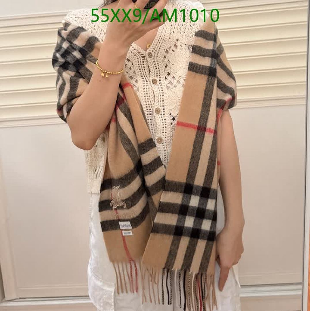 Burberry-Scarves Code: AM1010 $: 55USD