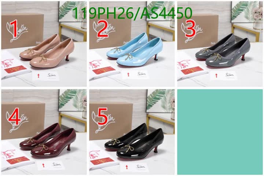 Christian Louboutin-Women Shoes Code: AS4450 $: 119USD