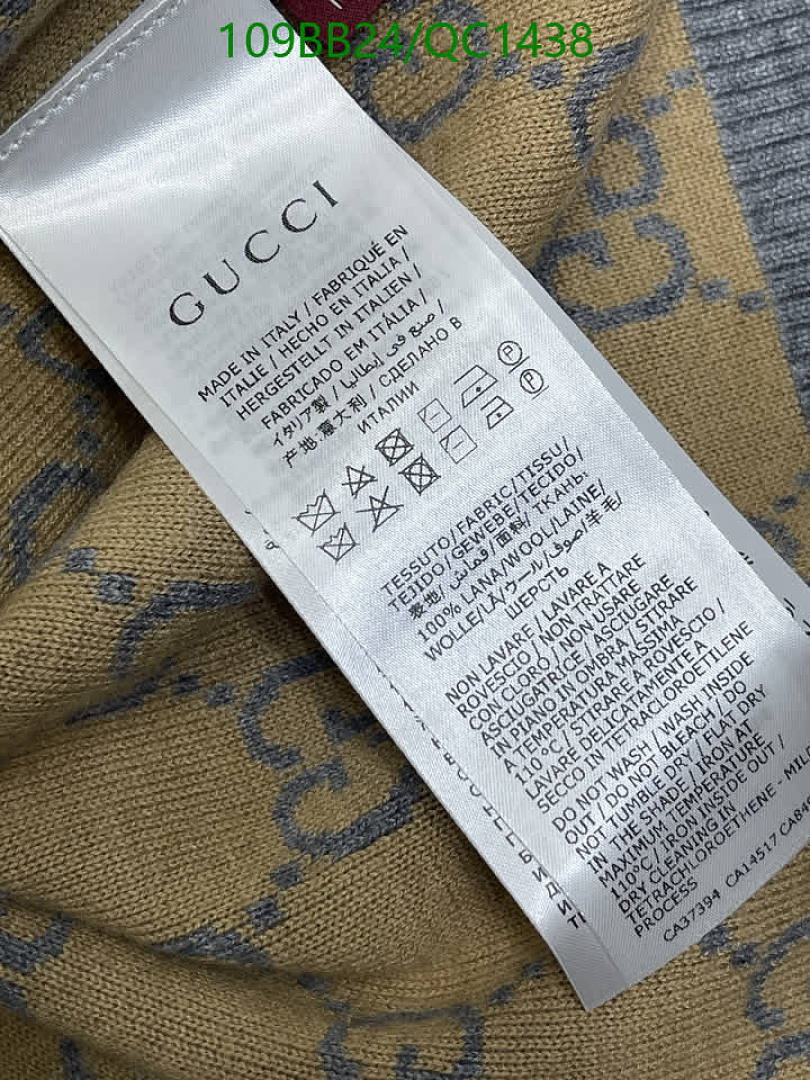 Gucci-Clothing Code: QC1438 $: 109USD