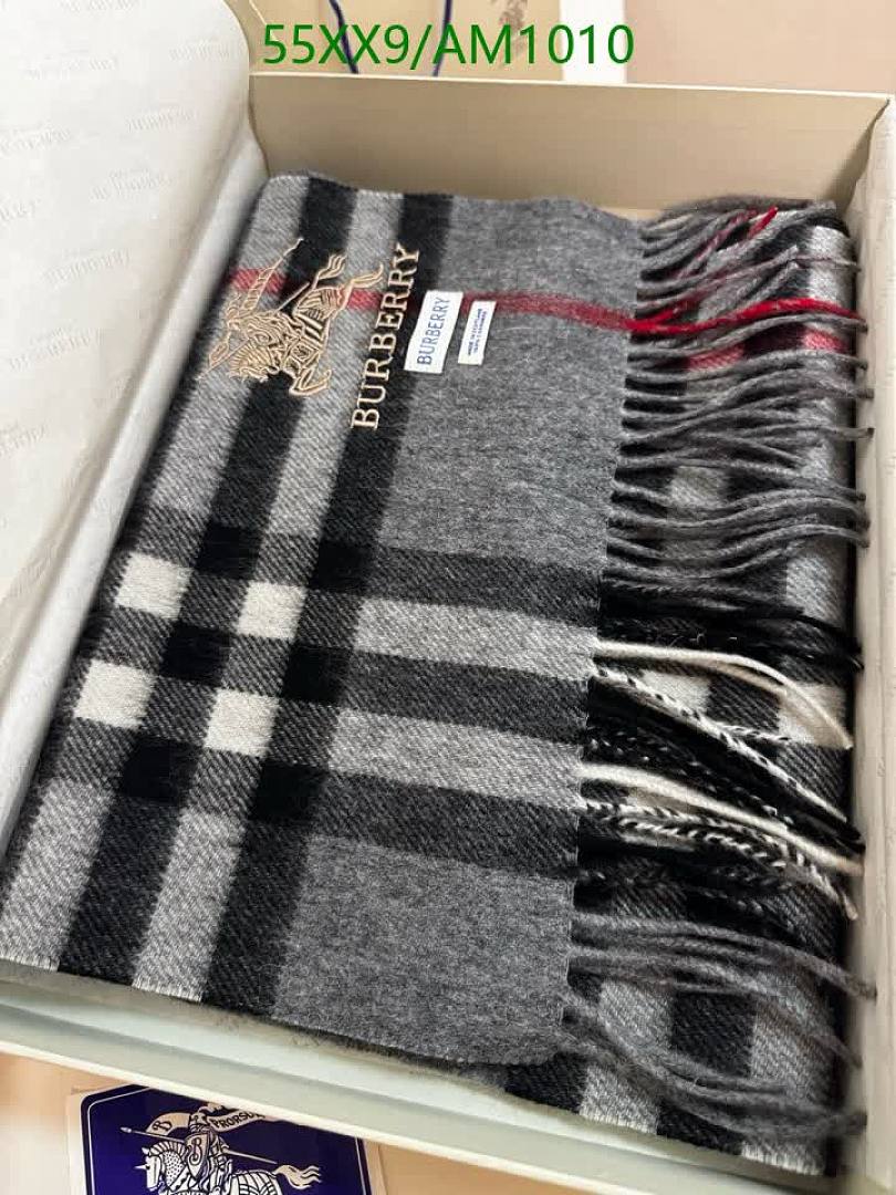Burberry-Scarves Code: AM1010 $: 55USD