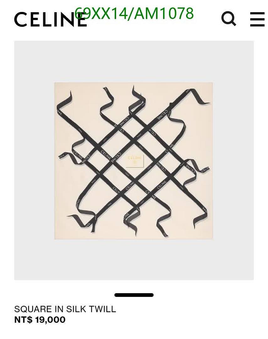 Celine-Scarves Code: AM1078 $: 69USD
