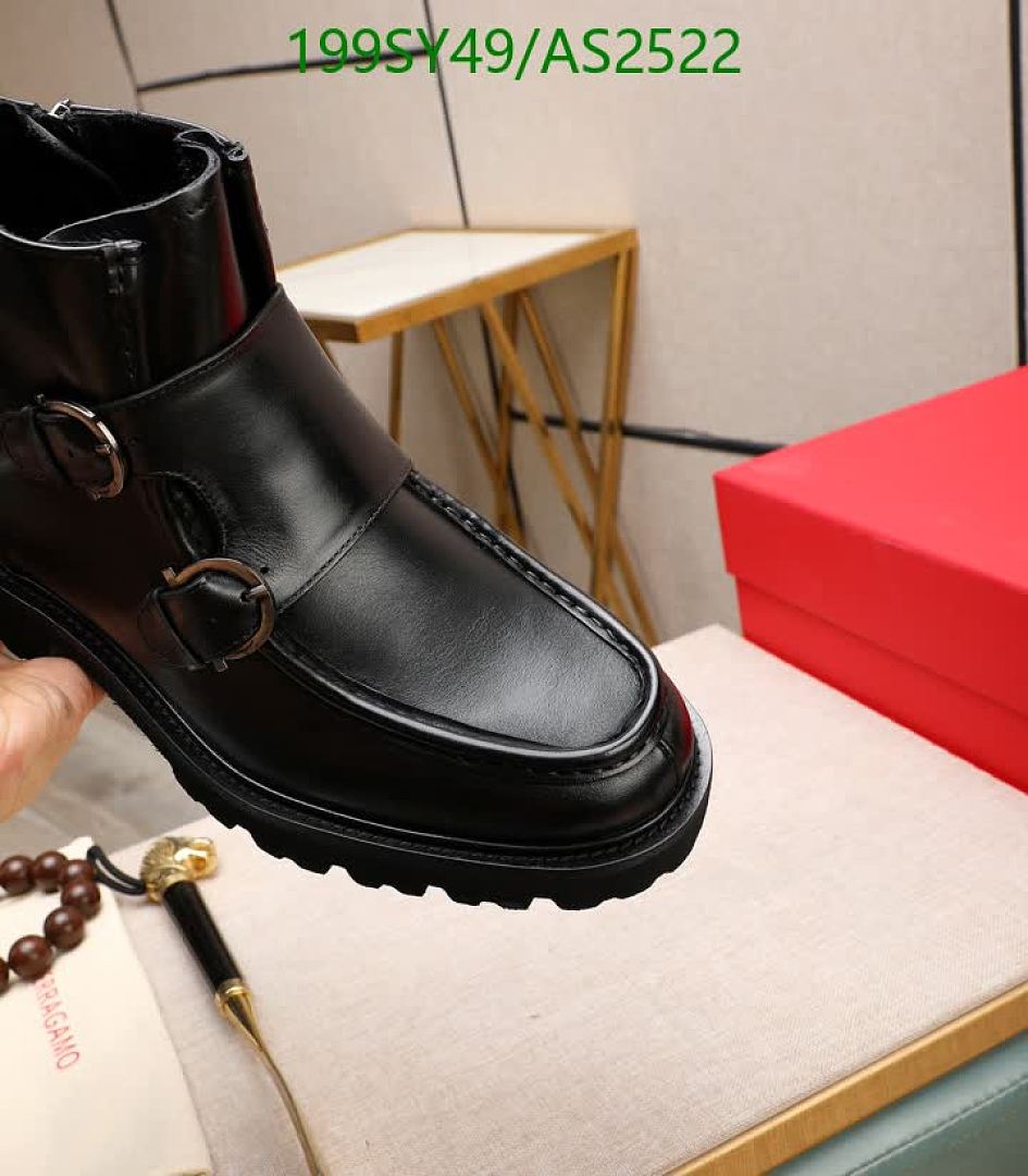 Ferragamo-Men shoes Code: AS2522 $: 199USD