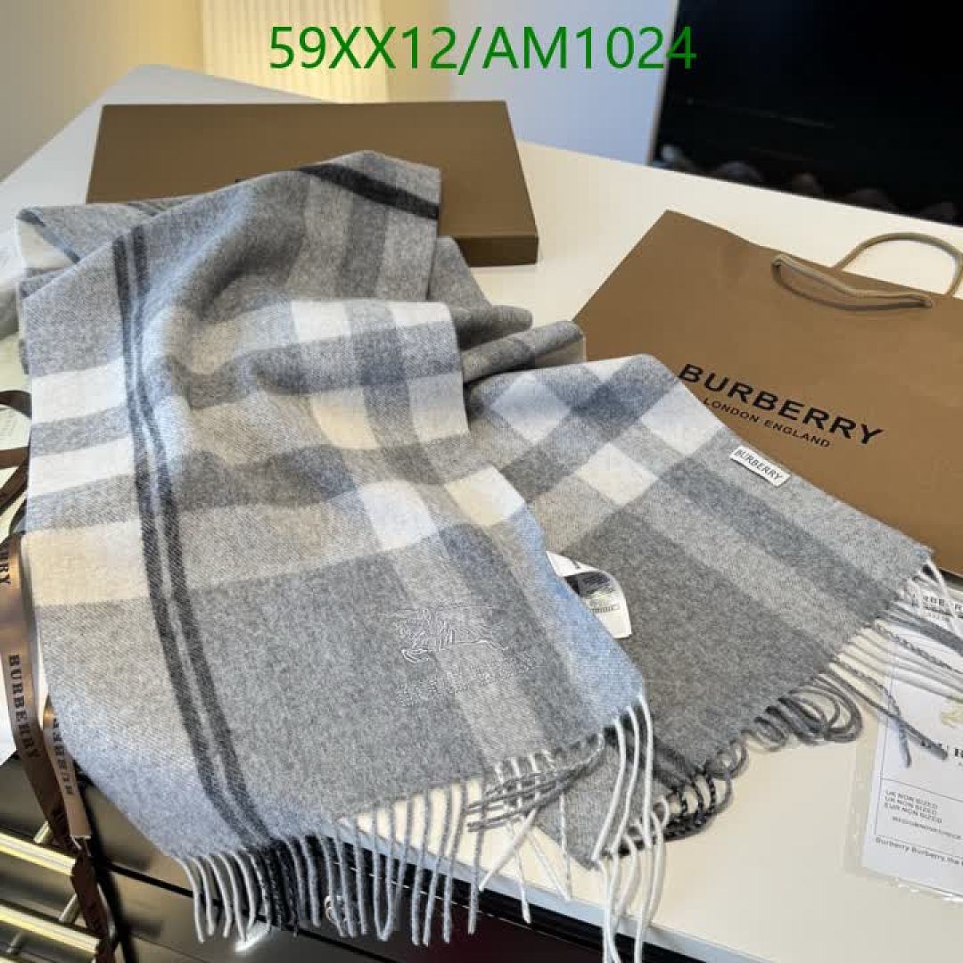 Burberry-Scarves Code: AM1024 $: 59USD