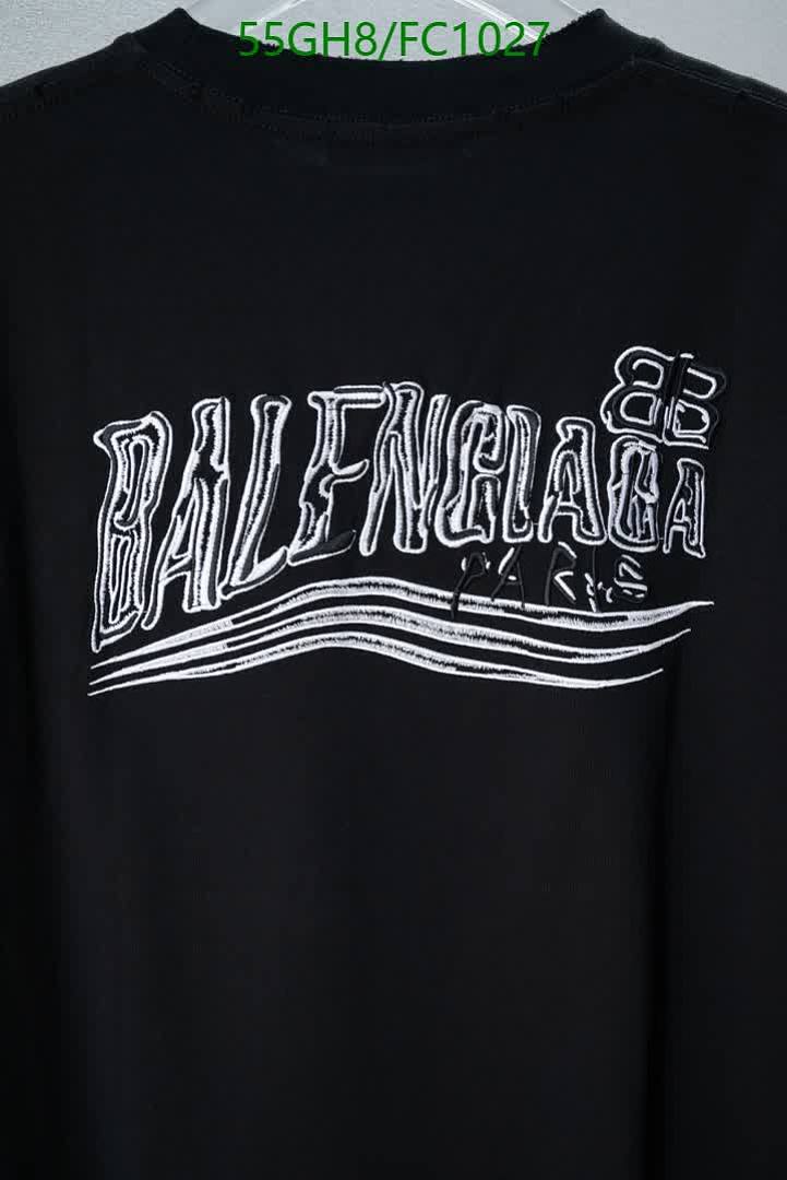 Balenciaga-Clothing Code: FC1027 $: 55USD