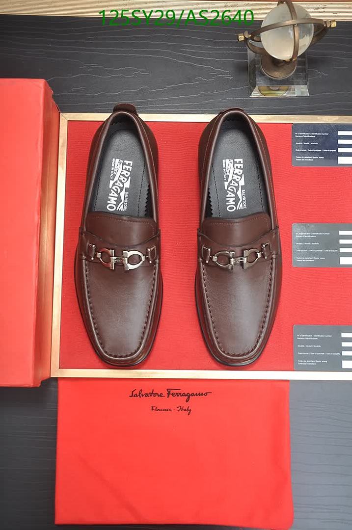 Ferragamo-Men shoes Code: AS2640 $: 125USD