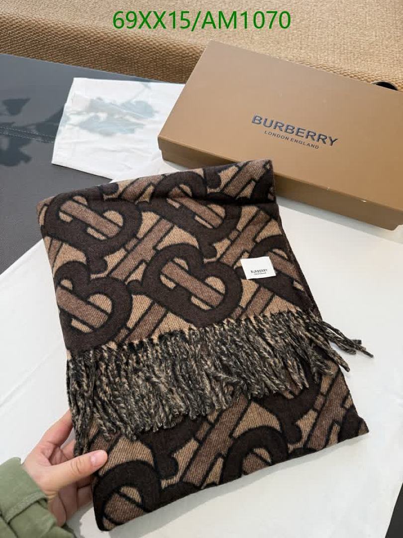 Burberry-Scarves Code: AM1070 $: 69USD