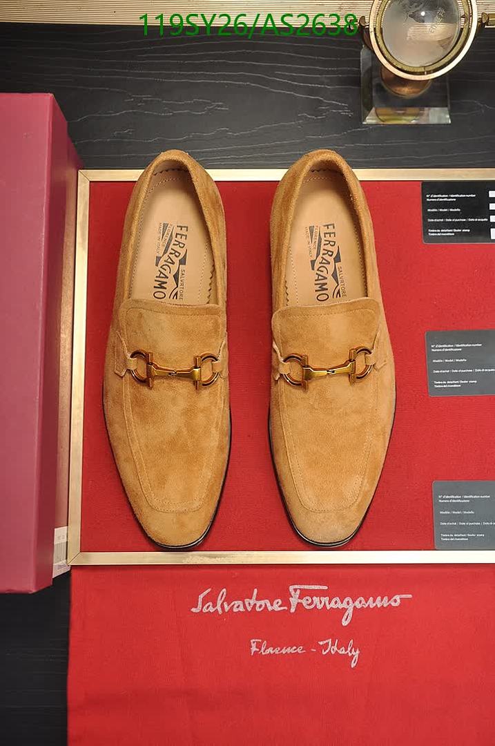 Ferragamo-Men shoes Code: AS2638 $: 119USD