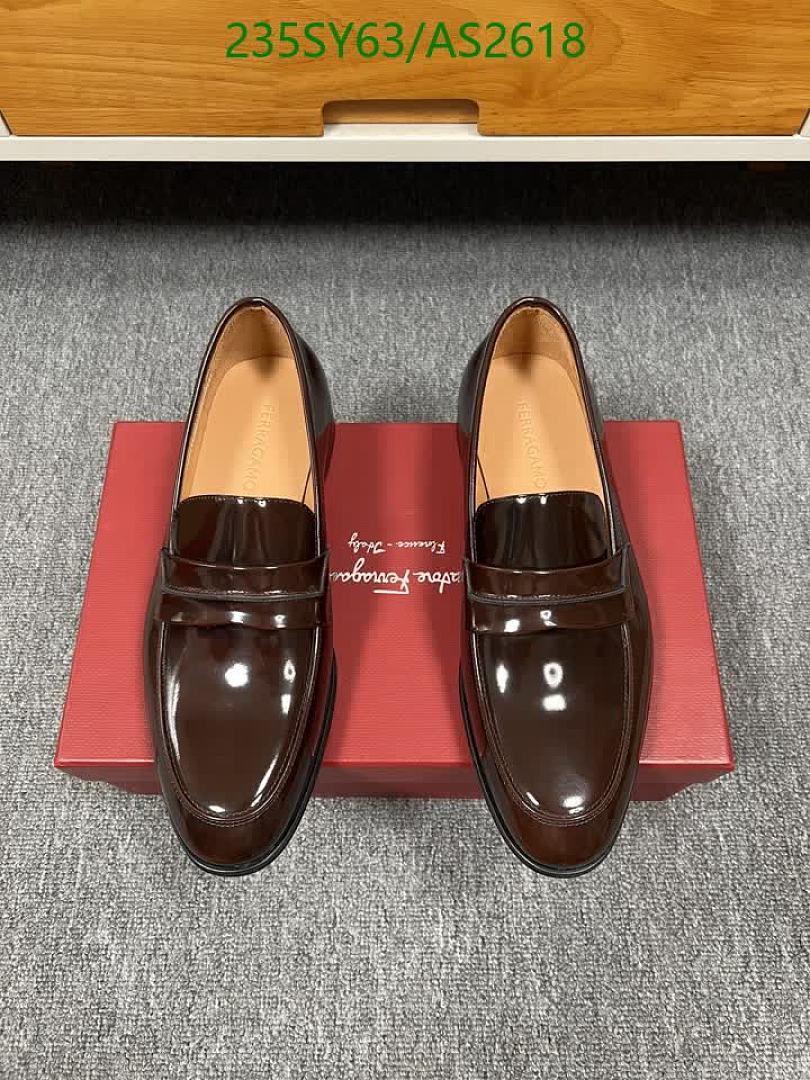 Ferragamo-Men shoes Code: AS2618 $: 235USD