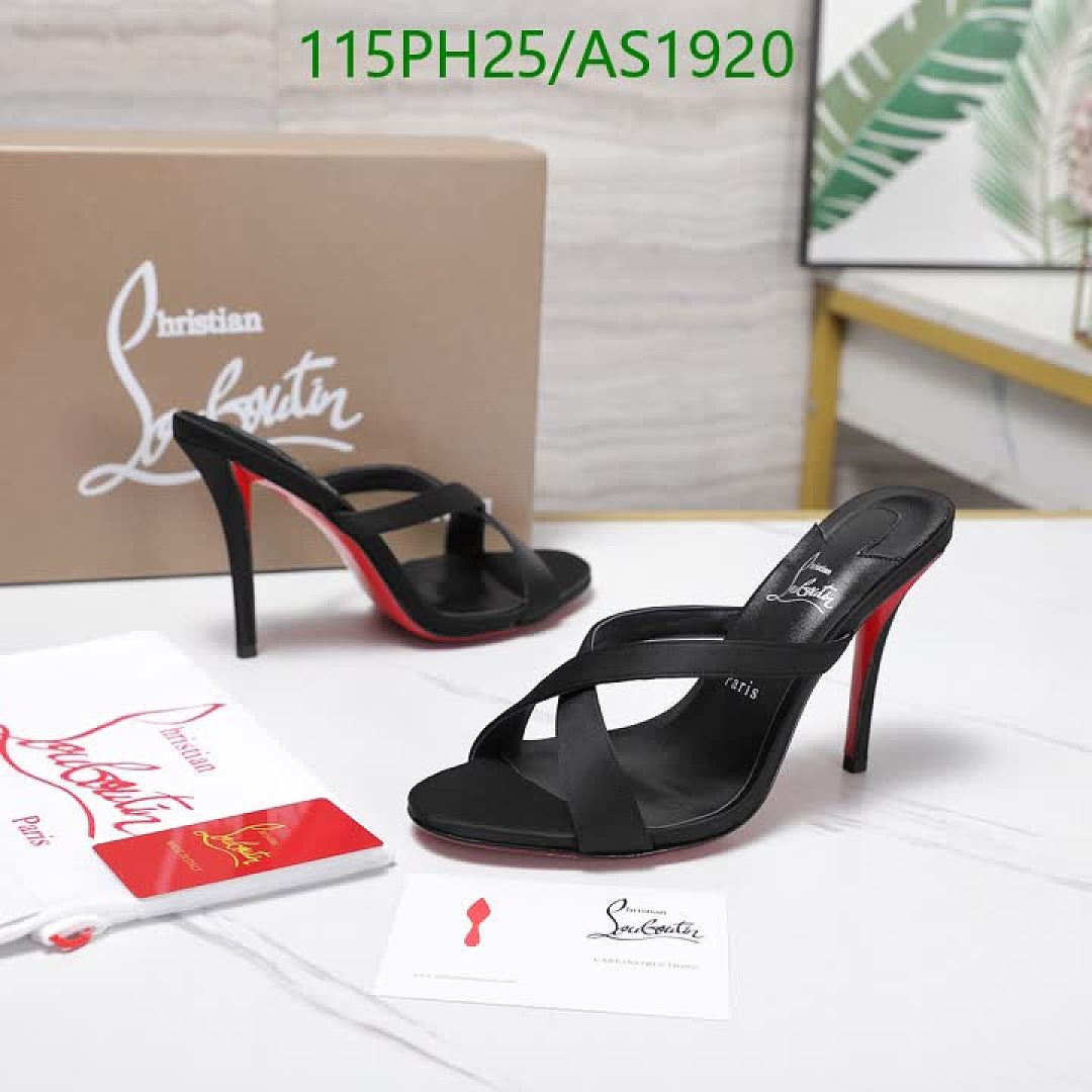 Christian Louboutin-Women Shoes Code: AS1920 $: 115USD