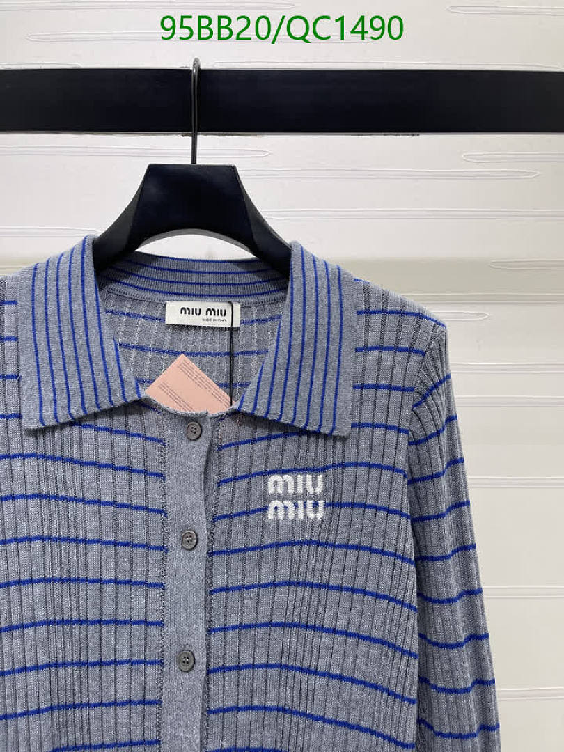 Miu Miu-Clothing Code: QC1490 $: 95USD
