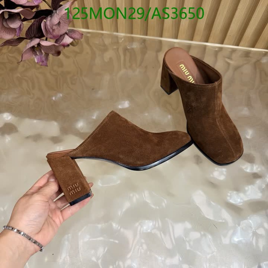 Miu Miu-Women Shoes Code: AS3650 $: 125USD